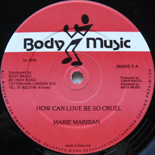 Marie Marrian : How Can Love Be So Cruel (12")