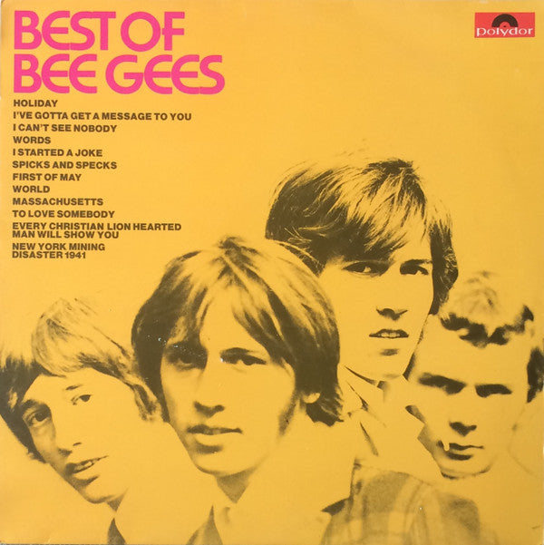 Bee Gees : Best Of Bee Gees (LP, Comp)