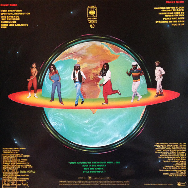 Third World : Rock The World (LP, Album)