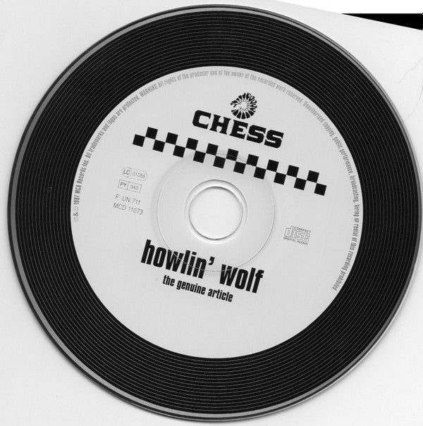 Howlin' Wolf : The Genuine Article (CD, Comp, RE, RM, Dig)