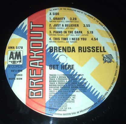 Brenda Russell (2) : Get Here (LP, Album)