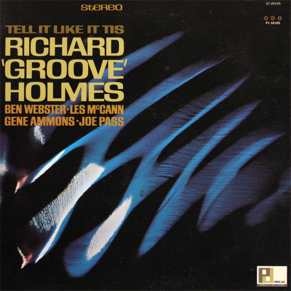 Richard "Groove" Holmes : Tell It Like It Is (LP, Album, Gat)