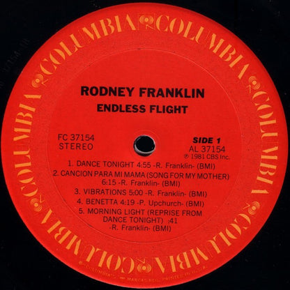 Rodney Franklin : Endless Flight (LP, Album, Ter)