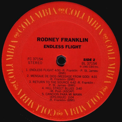 Rodney Franklin : Endless Flight (LP, Album, Ter)