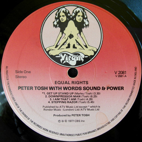 Peter Tosh : Equal Rights (LP, Album)