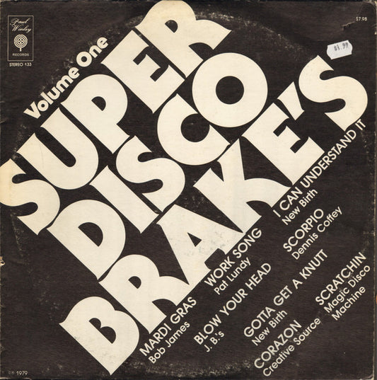 Various : Super Disco Brake's Volume One (LP, Comp)