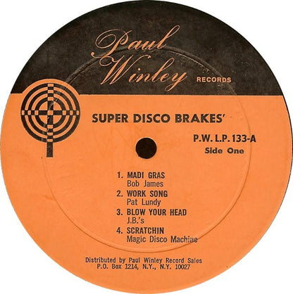 Various : Super Disco Brake's Volume One (LP, Comp)