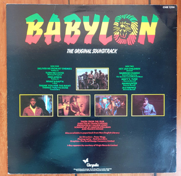 Various : Babylon (The Original Soundtrack) (LP, Comp)