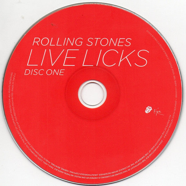 The Rolling Stones : Live Licks (2xCD, Album, Unc)