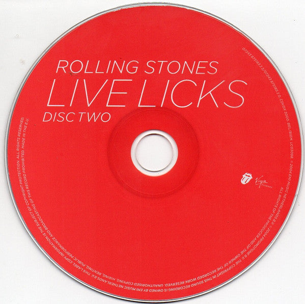 The Rolling Stones : Live Licks (2xCD, Album, Unc)