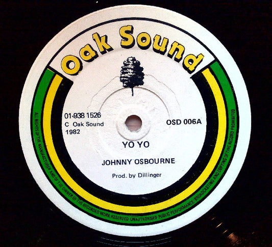 Johnny Osbourne / Echo Minott : Yo Yo / Man In Love (12")