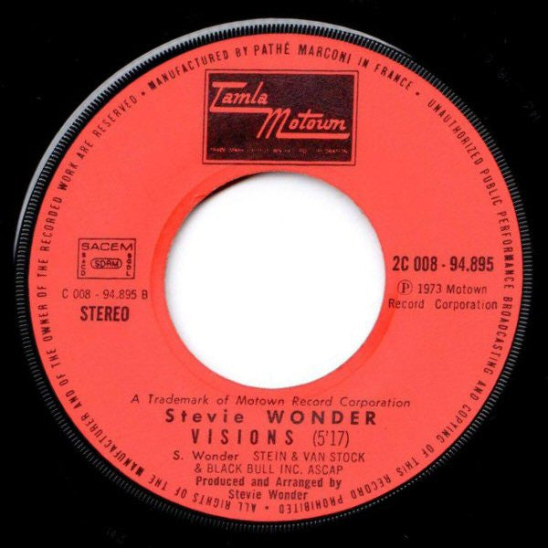 Stevie Wonder : Living For The City (7")