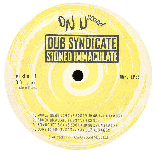 Dub Syndicate : Stoned Immaculate (LP, Album)