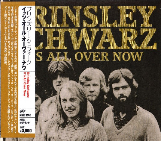 Brinsley Schwarz : It's All Over Now (CD, Album, RE)