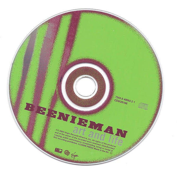 Beenie Man : Art And Life (CD, Album)