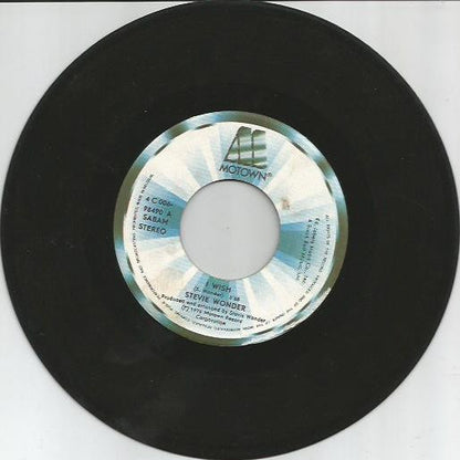 Stevie Wonder : I Wish / You And I (7", Single)