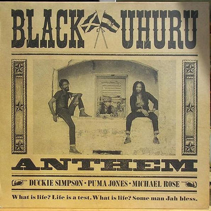 Black Uhuru : Anthem (LP, Album)