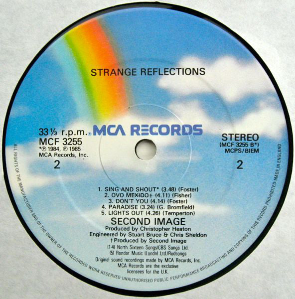 Second Image : Strange Reflections (LP, Album)