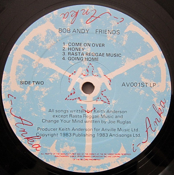 Bob Andy : Friends (LP, Album)