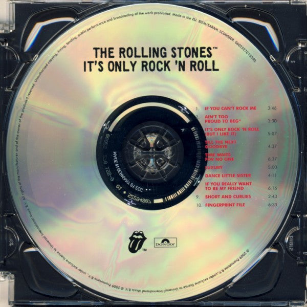 The Rolling Stones : It's Only Rock 'N Roll (CD, Album, RE, RM, Sup)