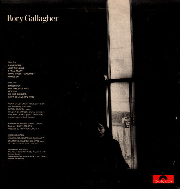 Rory Gallagher : Rory Gallagher (LP, Album)