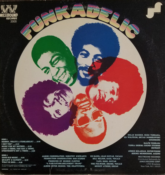 Funkadelic : Funkadelic (LP, Album, Ter)