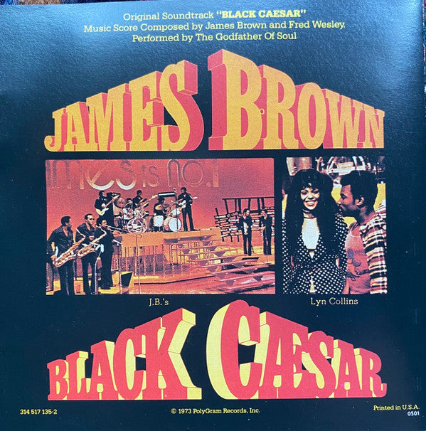 James Brown : Black Caesar (CD, Album, RE, RM)