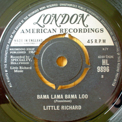 Little Richard : Bama Lama Bama Loo / Annie's Back (7", Single)