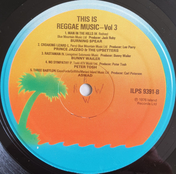 Various : This Is Reggae Music Vol 3 (LP, Comp)