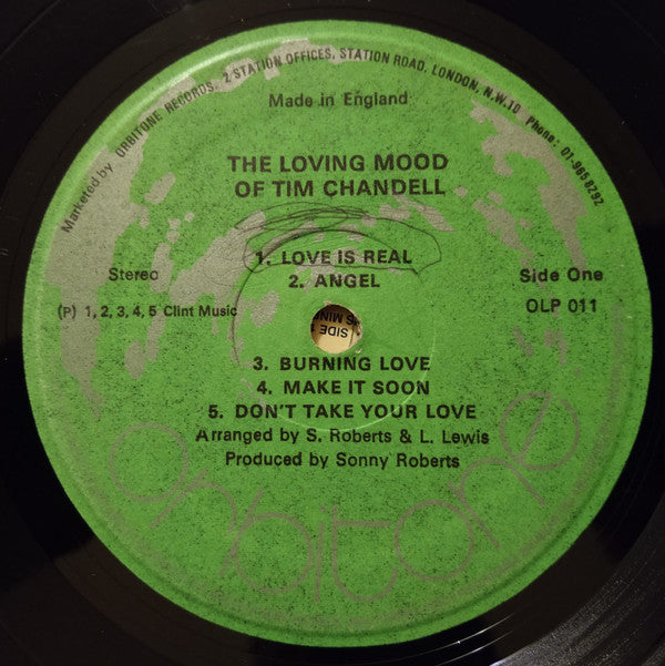 Tim Chandell : The Loving Moods Of Tim Chandell (LP, Album)