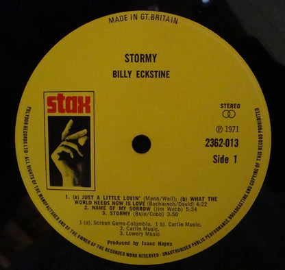 Billy Eckstine : Stormy (LP)