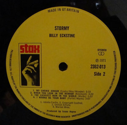 Billy Eckstine : Stormy (LP)