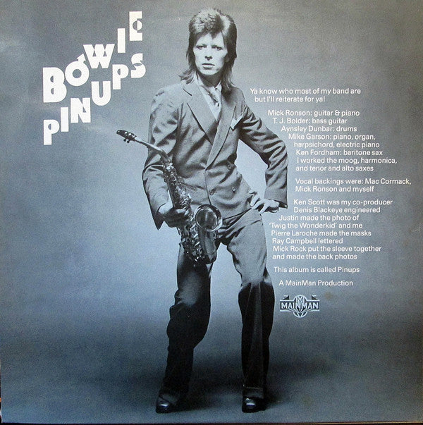 Bowie* : Pinups (LP, Album, Can)