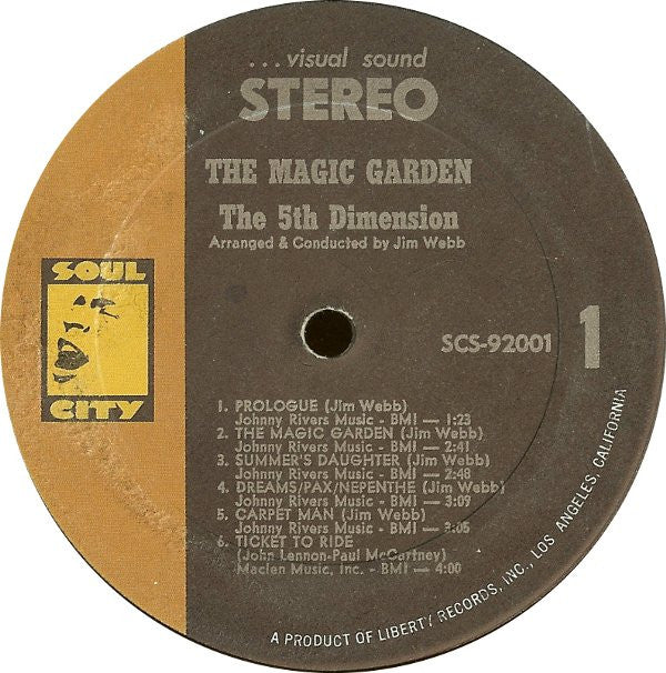 The 5th Dimension* : The Magic Garden (LP, Album)