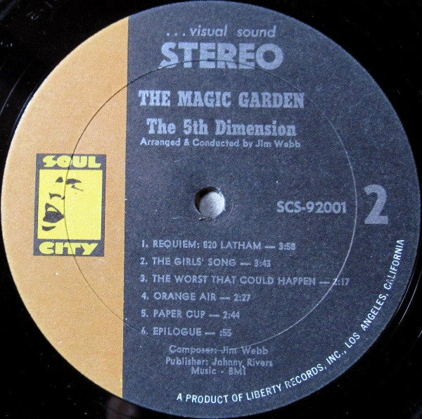 The 5th Dimension* : The Magic Garden (LP, Album)