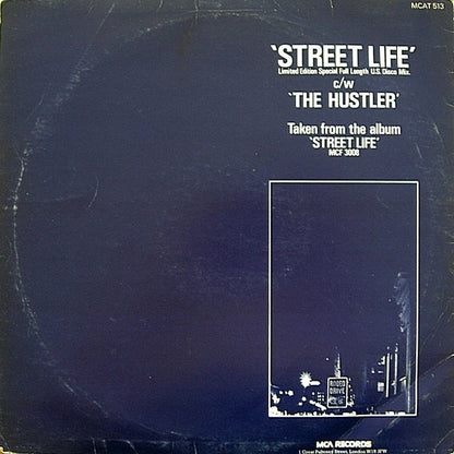 The Crusaders : Street Life (Special Full Length U.S. Disco Mix) (12", Single, Ltd, Bla)