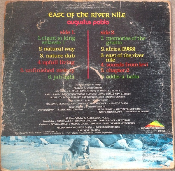 Augustus Pablo : East Of The River Nile (LP, Album)