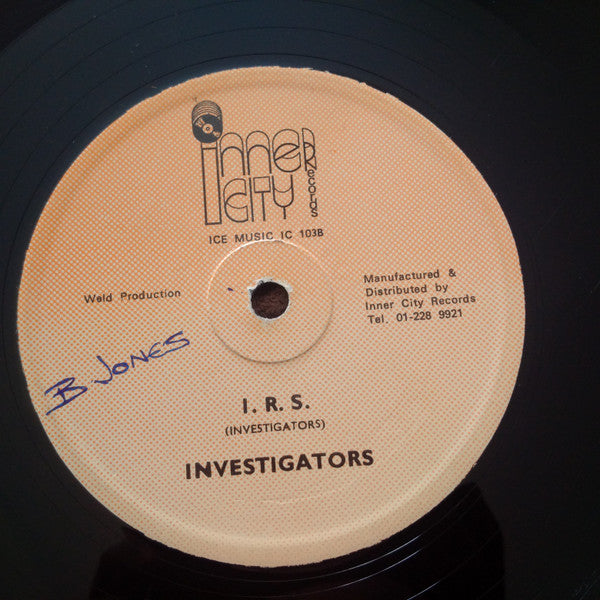 Investigators* : Turn Out The Light (12")