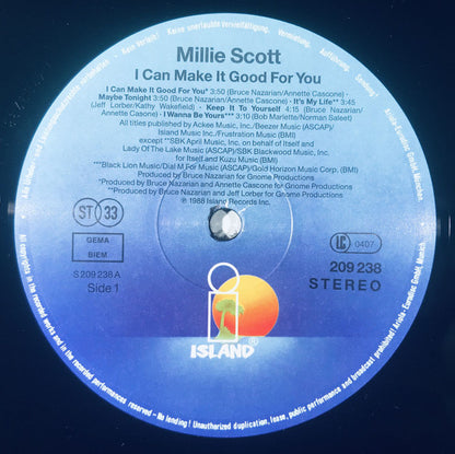 Millie Scott : I Can Make It Good For You (LP, Album)