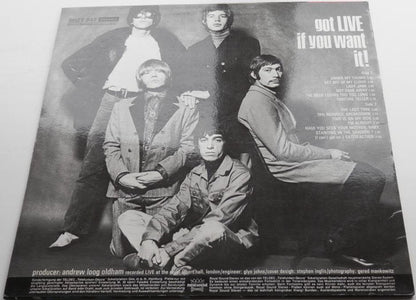 The Rolling Stones : Got Live If You Want It! (LP, Album)