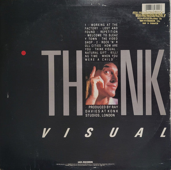 The Kinks : Think Visual (LP, Album)