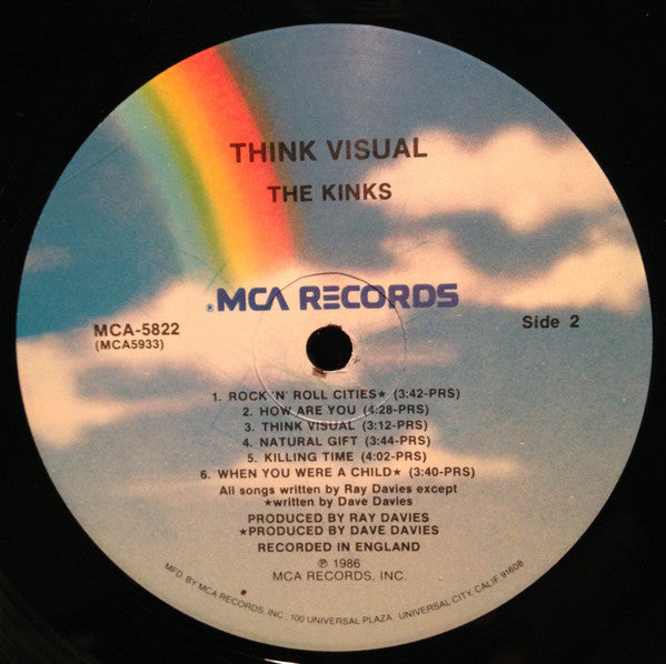 The Kinks : Think Visual (LP, Album)