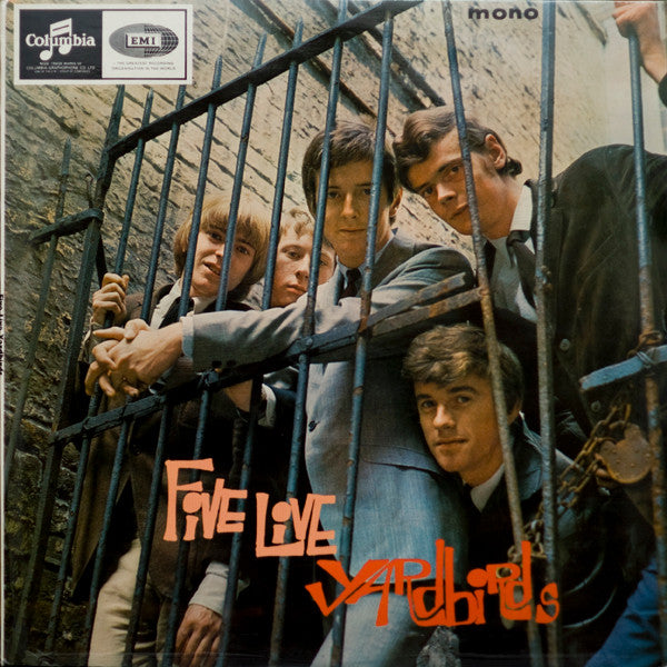 Yardbirds* : Five Live Yardbirds (LP, Album, Mono)