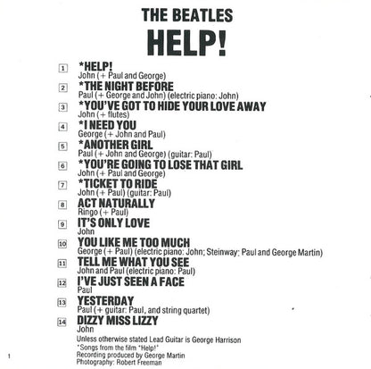 The Beatles : Help! (CD, Album, RE, EMI)