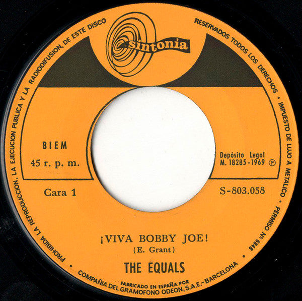 The Equals : ¡Viva Bobby Joe! (7", Single)