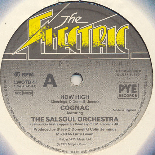 Cognac Featuring The Salsoul Orchestra : How High (12")