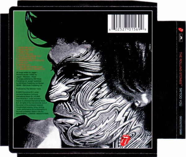 The Rolling Stones : Tattoo You (CD, Album, RE, RM, Sup)