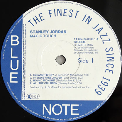 Stanley Jordan : Magic Touch (LP, Album)