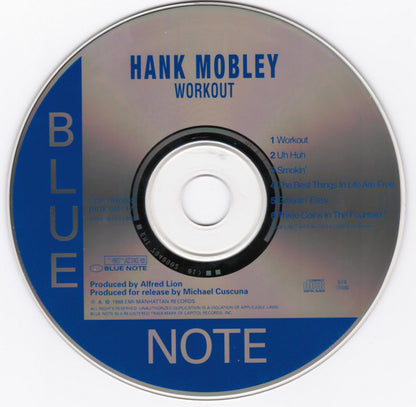 Hank Mobley : Workout (CD, Album, RE, RM, RP)