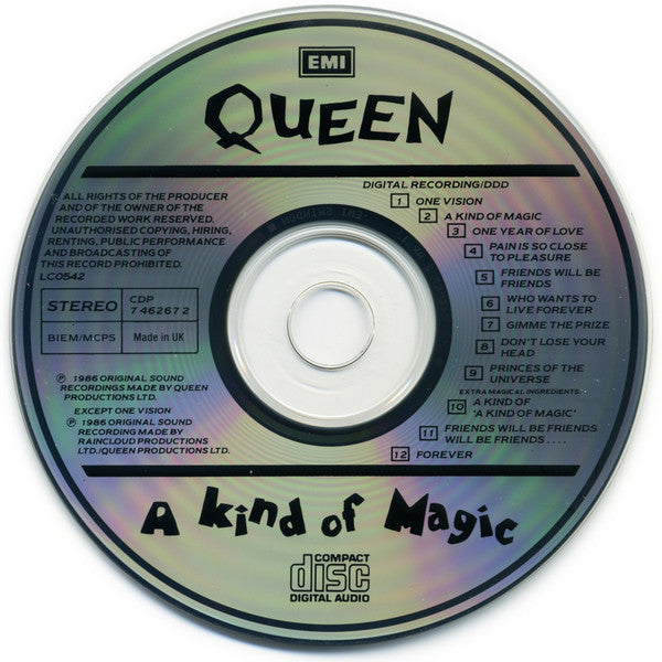 Queen : A Kind Of Magic (CD, Album)